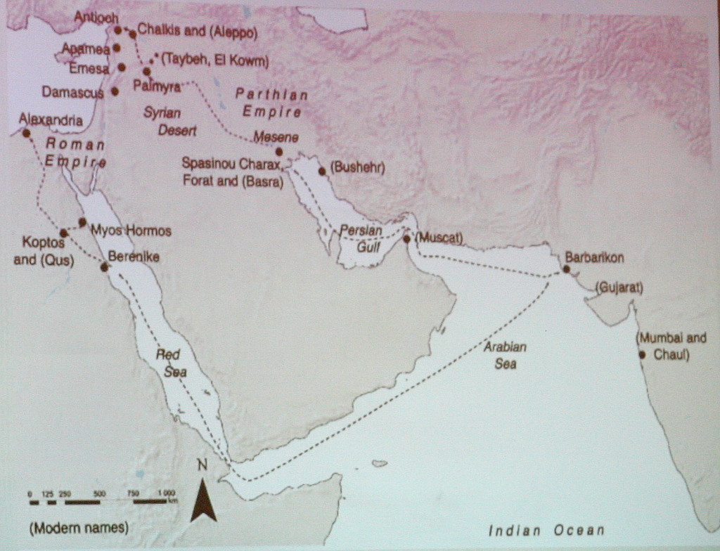 Handelsroute durch Palmyra - Vortrag M. Sommer, Arche