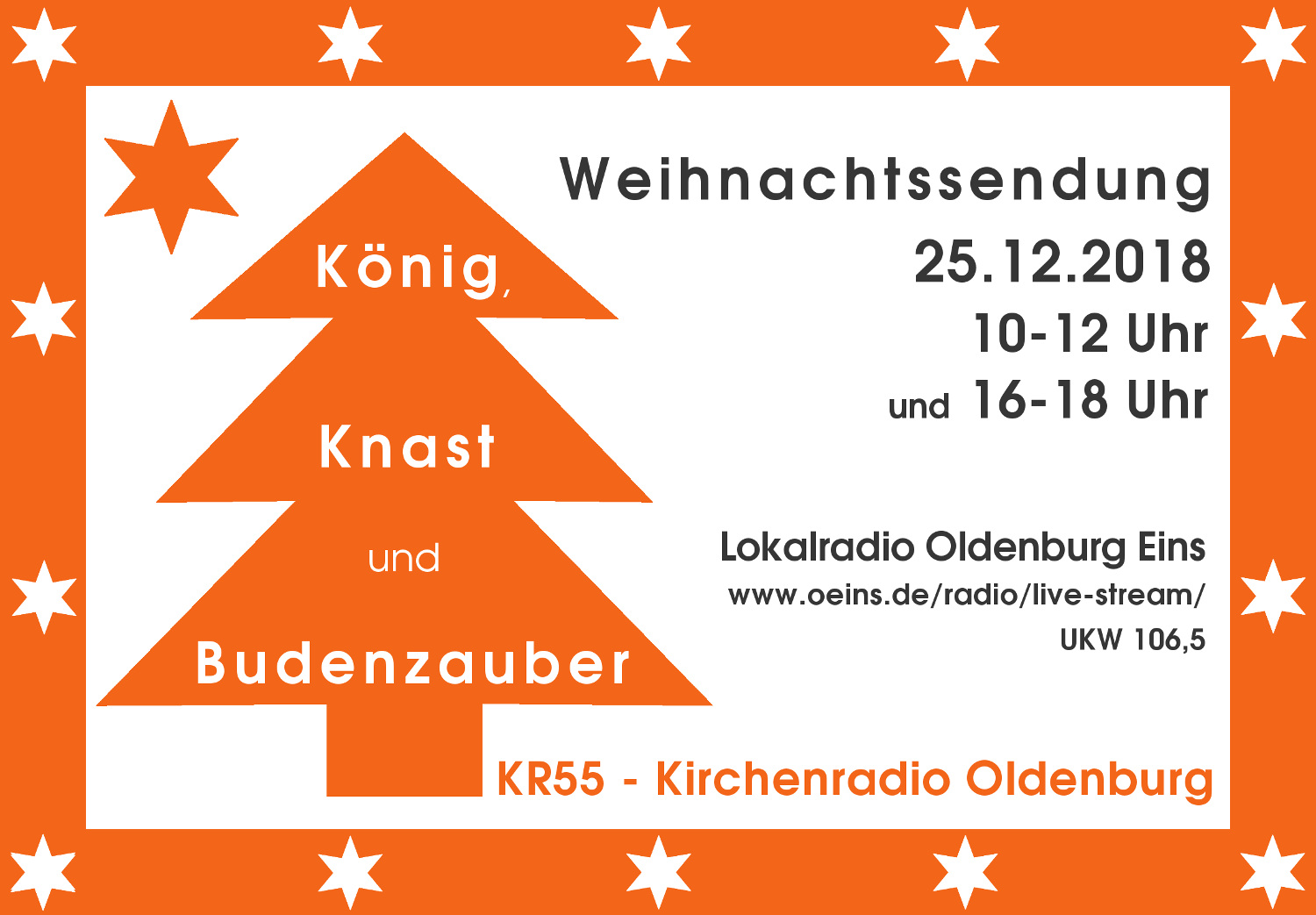 KR55 Weihnachtssendung 2018