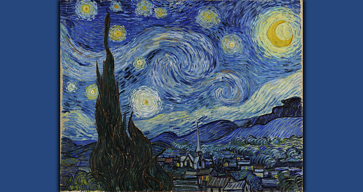 Sternennacht von Vincent van Gogh